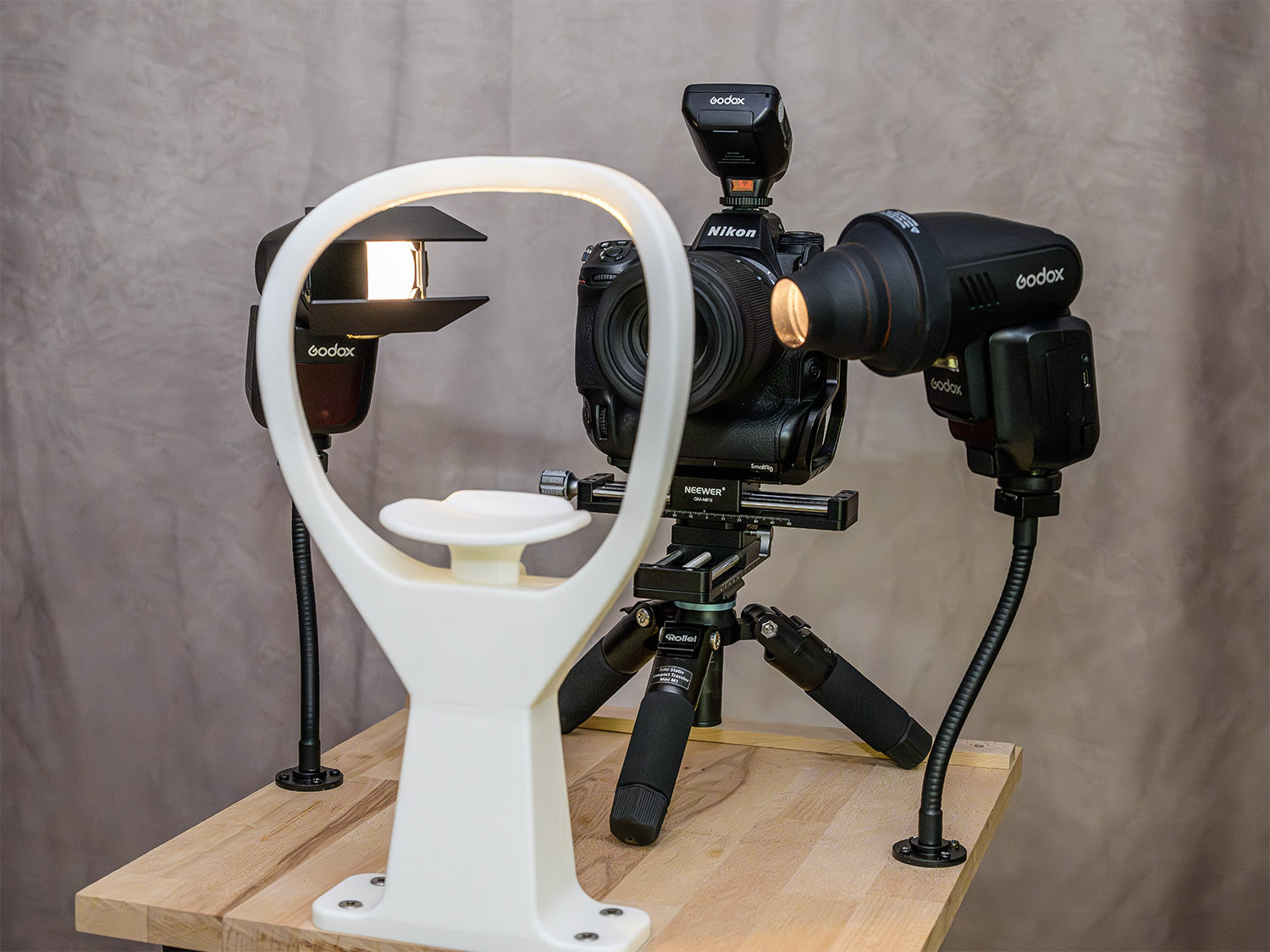 Irisfotografie by Rüdiger Kottmann - Setup